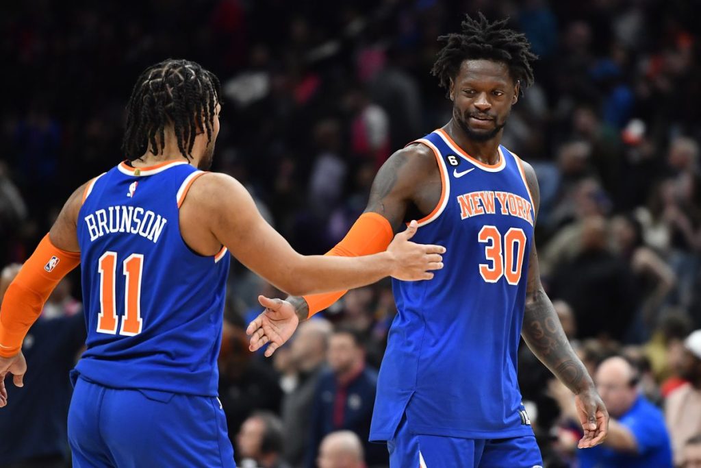 New York Knicks are in the NBA