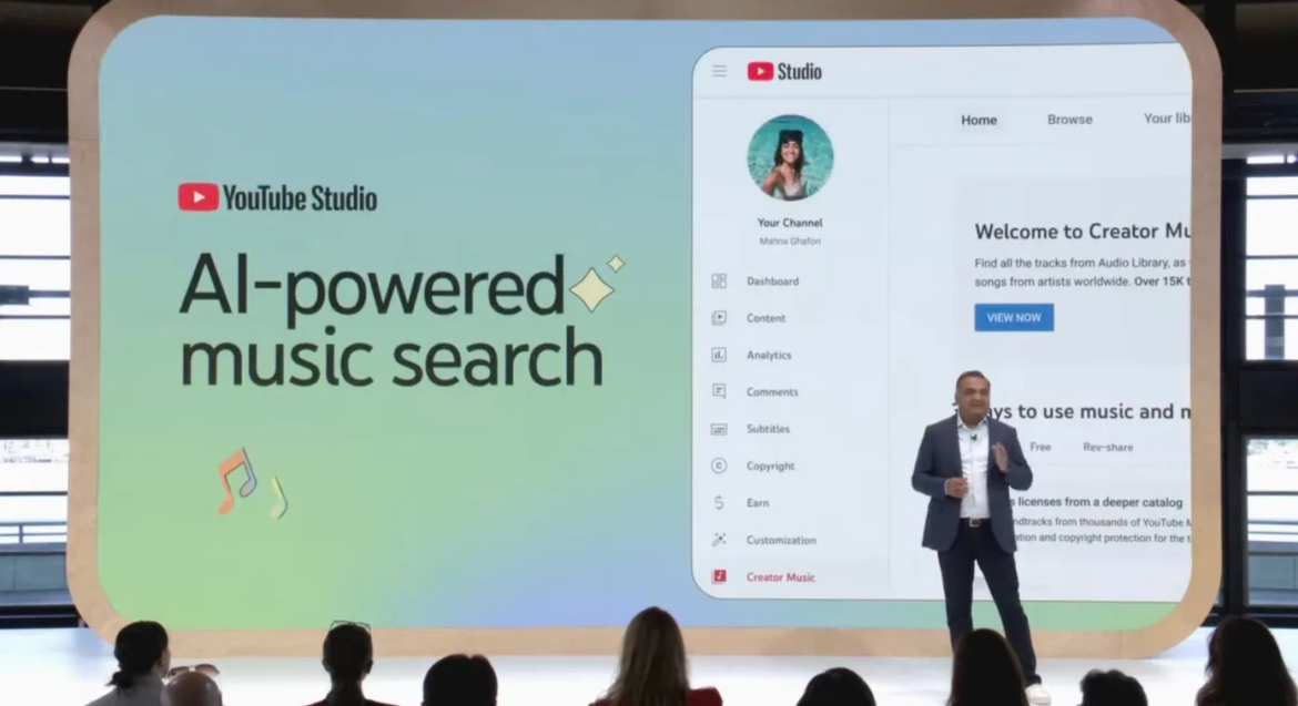 YouTube expands Creator Music with new AI features YouTube expands Creator Music with new AI features