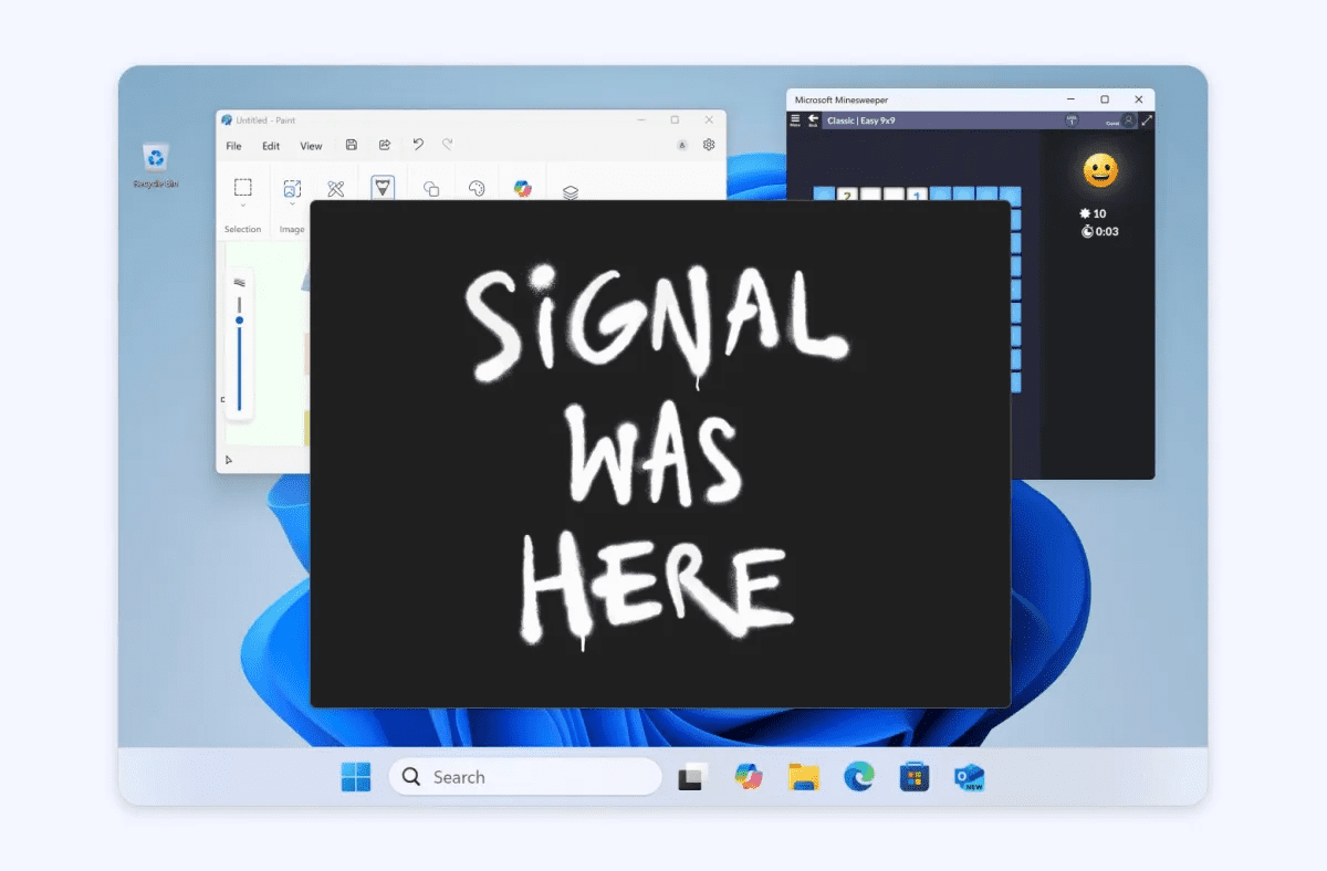 Signal's latest Windows version stops the system from taking chat screenshots